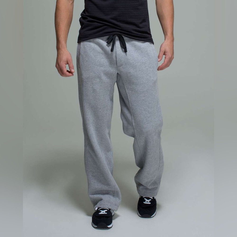 VTG Lululemon Post Gravity Fleece Lined Pant Heathered Medium Grey Size XXL